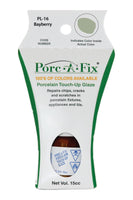 
                Porc-A-Fix offers a simple, affordable way to repair cracks, scratches and small chips in your porcelain bathroom & kitchen fixtures, appliances and tiles.  It can be used on ceramic, porcelain, cast iron, steel and much more. 
              
