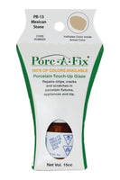 
                Porc-A-Fix offers a simple, affordable way to repair cracks, scratches and small chips in your porcelain bathroom & kitchen fixtures, appliances and tiles.  It can be used on ceramic, porcelain, cast iron, steel and much more. 
              
