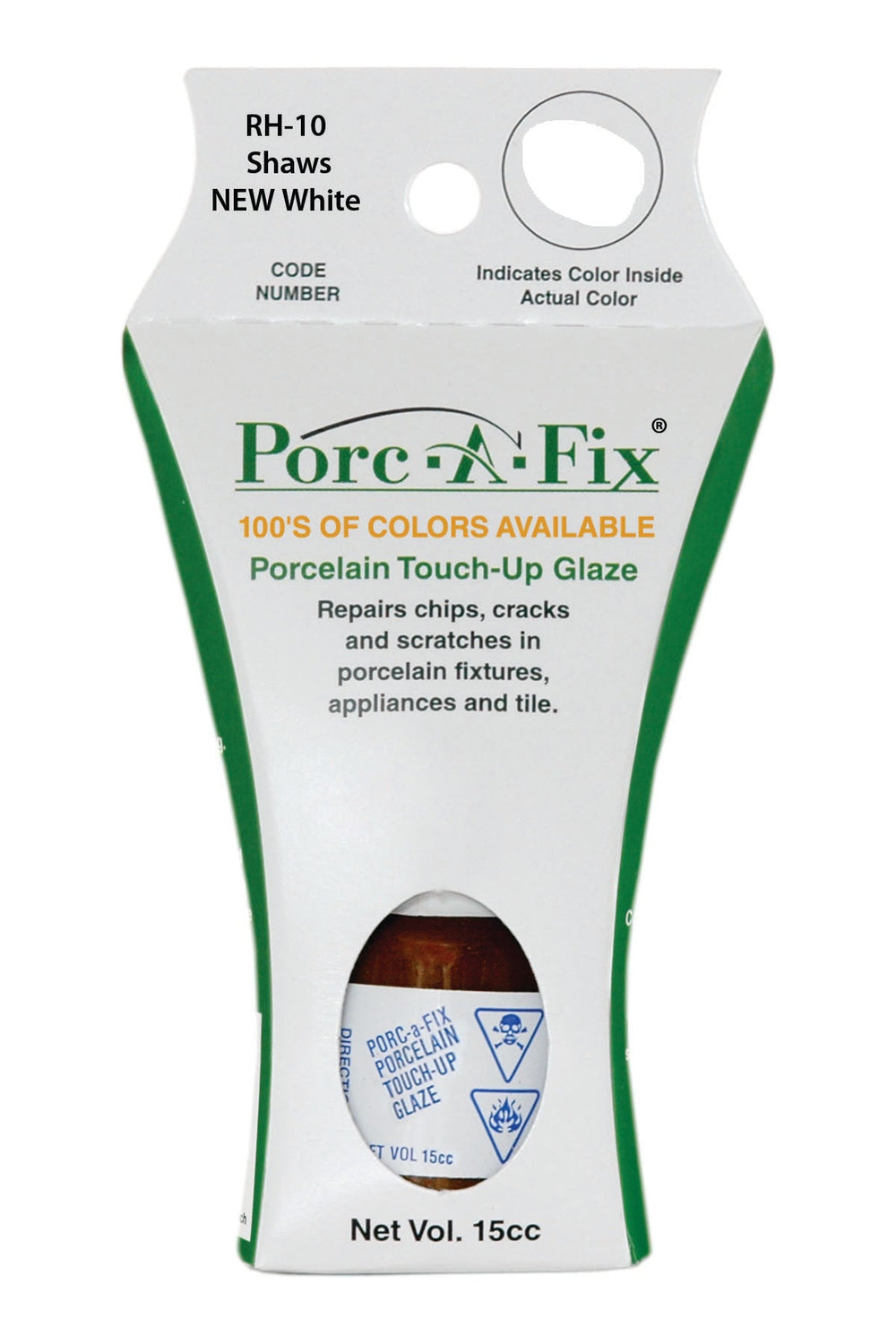 Porc-A-Fix offers a simple, affordable way to repair cracks, scratches and small chips in your porcelain bathroom & kitchen fixtures, appliances and tiles.  It can be used on ceramic, porcelain, cast iron, steel and much more. 
