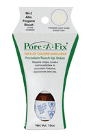 
                Porc-A-Fix offers a simple, affordable way to repair cracks, scratches and small chips in your porcelain bathroom & kitchen fixtures, appliances and tiles.  It can be used on ceramic, porcelain, cast iron, steel and much more. 
              