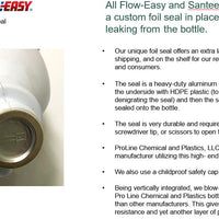 Santeen Sulfuric Acid Drain Opener (6pk of Quart Bottles)