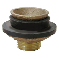 1-1/2" x 1-1/2" Cast Brass Urinal Spud
