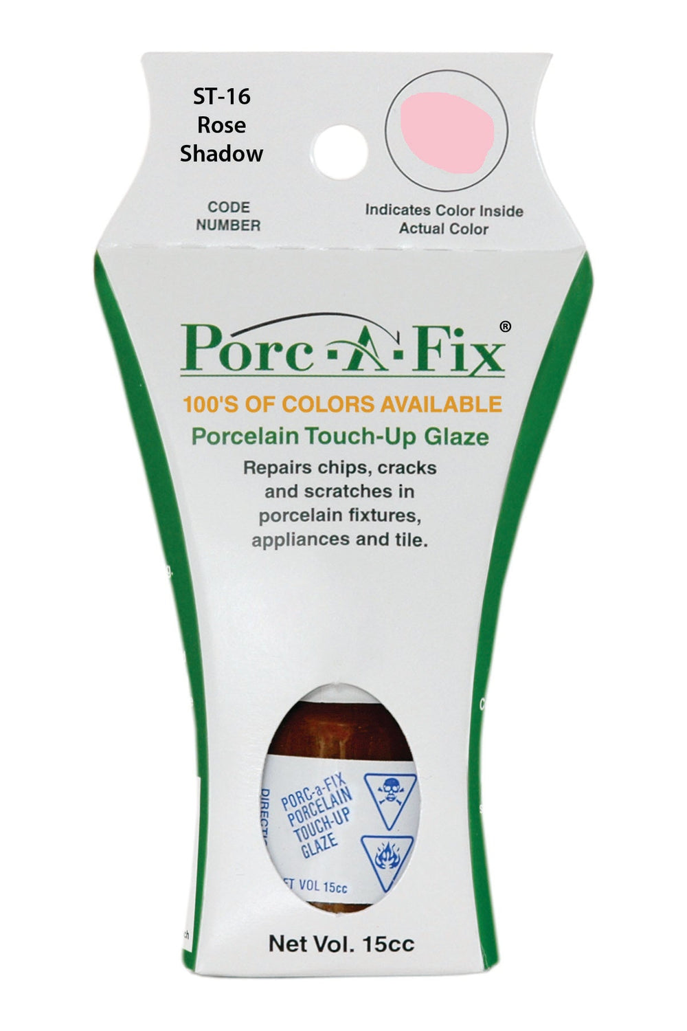 Porc-A-Fix offers a simple, affordable way to repair cracks, scratches and small chips in your porcelain bathroom & kitchen fixtures, appliances and tiles.  It can be used on ceramic, porcelain, cast iron, steel and much more. 