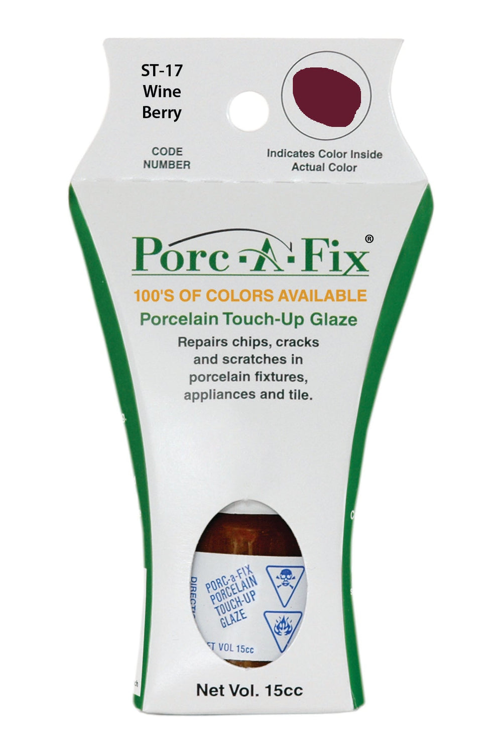 Porc-A-Fix offers a simple, affordable way to repair cracks, scratches and small chips in your porcelain bathroom & kitchen fixtures, appliances and tiles.  It can be used on ceramic, porcelain, cast iron, steel and much more. 