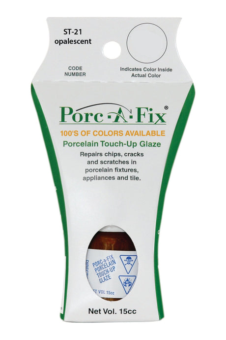 Porc-A-Fix offers a simple, affordable way to repair cracks, scratches and small chips in your porcelain bathroom & kitchen fixtures, appliances and tiles.  It can be used on ceramic, porcelain, cast iron, steel and much more. 