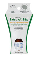 
                Porc-A-Fix offers a simple, affordable way to repair cracks, scratches and small chips in your porcelain bathroom & kitchen fixtures, appliances and tiles.  It can be used on ceramic, porcelain, cast iron, steel and much more. 
              