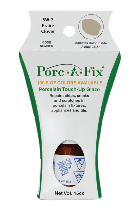 Porc-A-Fix offers a simple, affordable way to repair cracks, scratches and small chips in your porcelain bathroom & kitchen fixtures, appliances and tiles.  It can be used on ceramic, porcelain, cast iron, steel and much more. 