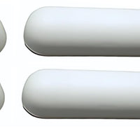 Toilet Seat Bumper Kit Stick On - WHITE
