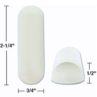 Toilet Seat Bumper Kit Stick On - WHITE