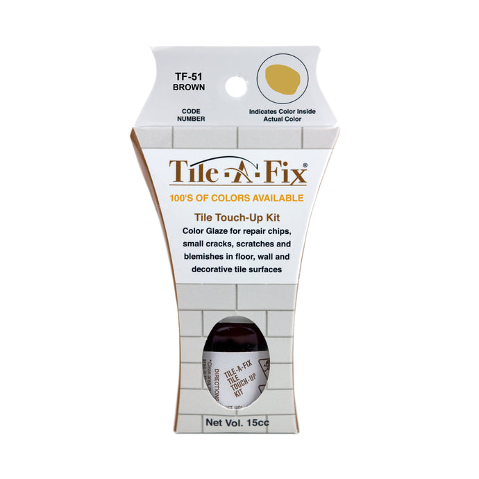 Tile-A-Fix offers you an easy way to keep your tile floors and walls looking great by repairing cracks, scratches and small chips.