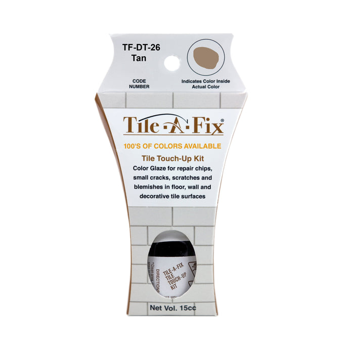 Tile-A-Fix offers you an easy way to keep your tile floors and walls looking great by repairing cracks, scratches and small chips.