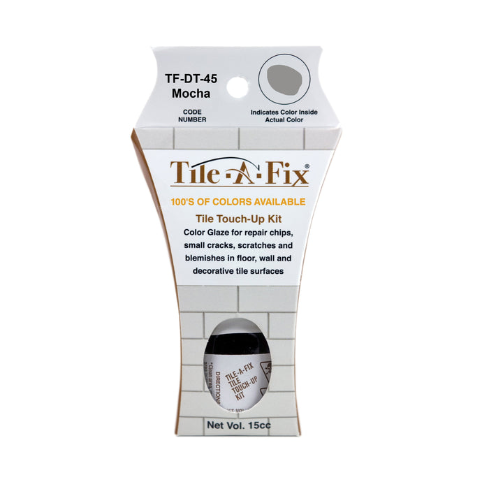 Tile-A-Fix offers you an easy way to keep your tile floors and walls looking great by repairing cracks, scratches and small chips.