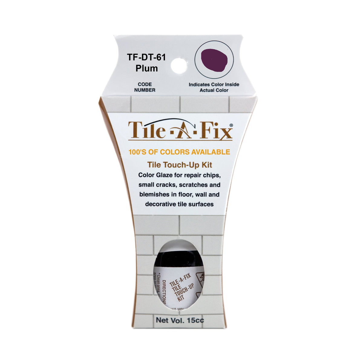 TF-DT-61 Tile-A-Fix Tile Touch Up Repair Glaze - Daltile Plum