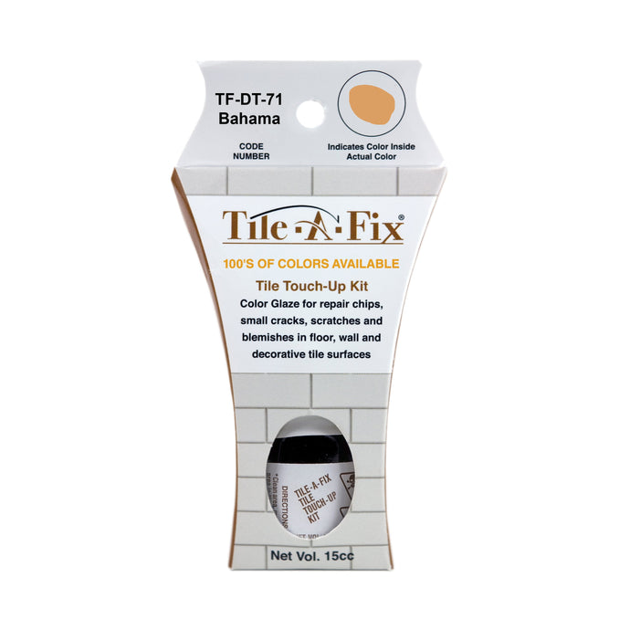 Tile-A-Fix offers you an easy way to keep your tile floors and walls looking great by repairing cracks, scratches and small chips.