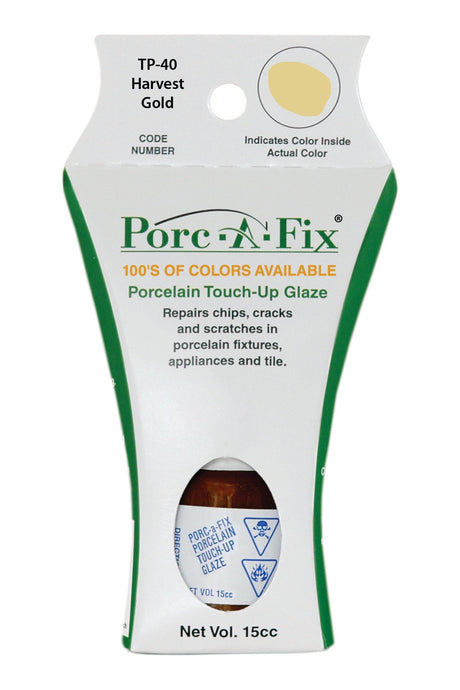 Porc-A-Fix offers a simple, affordable way to repair cracks, scratches and small chips in your porcelain bathroom & kitchen fixtures, appliances and tiles.  It can be used on ceramic, porcelain, cast iron, steel and much more. 