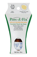 
                Porc-A-Fix offers a simple, affordable way to repair cracks, scratches and small chips in your porcelain bathroom & kitchen fixtures, appliances and tiles.  It can be used on ceramic, porcelain, cast iron, steel and much more. 
              