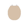 
                Toilet Seat Round Front For American Standard Toilets 2005 & 2149 - DPF-Plumbing
              