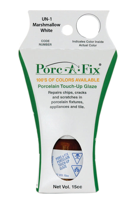 Porc-A-Fix offers a simple, affordable way to repair cracks, scratches and small chips in your porcelain bathroom & kitchen fixtures, appliances and tiles.  It can be used on ceramic, porcelain, cast iron, steel and much more. 
