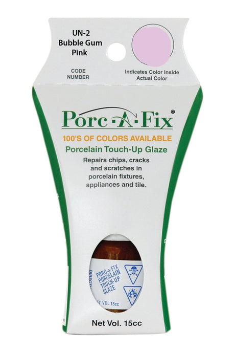 Porc-A-Fix offers a simple, affordable way to repair cracks, scratches and small chips in your porcelain bathroom & kitchen fixtures, appliances and tiles.  It can be used on ceramic, porcelain, cast iron, steel and much more. 
