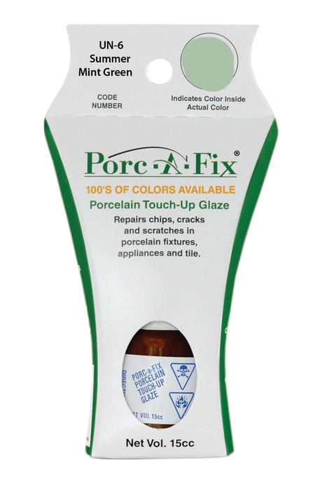 Porc-A-Fix offers a simple, affordable way to repair cracks, scratches and small chips in your porcelain bathroom & kitchen fixtures, appliances and tiles.  It can be used on ceramic, porcelain, cast iron, steel and much more. 