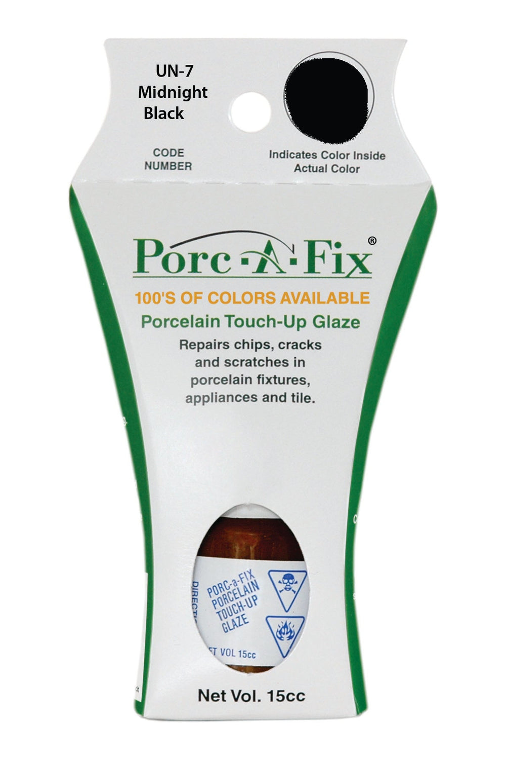 Porc-A-Fix offers a simple, affordable way to repair cracks, scratches and small chips in your porcelain bathroom & kitchen fixtures, appliances and tiles.  It can be used on ceramic, porcelain, cast iron, steel and much more. 