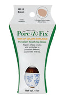 
                Porc-A-Fix offers a simple, affordable way to repair cracks, scratches and small chips in your porcelain bathroom & kitchen fixtures, appliances and tiles.  It can be used on ceramic, porcelain, cast iron, steel and much more. 
              