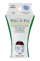 
                Porc-A-Fix offers a simple, affordable way to repair cracks, scratches and small chips in your porcelain bathroom & kitchen fixtures, appliances and tiles.  It can be used on ceramic, porcelain, cast iron, steel and much more. 
              