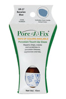 
                Porc-A-Fix offers a simple, affordable way to repair cracks, scratches and small chips in your porcelain bathroom & kitchen fixtures, appliances and tiles.  It can be used on ceramic, porcelain, cast iron, steel and much more. 
              