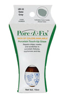 
                Porc-A-Fix offers a simple, affordable way to repair cracks, scratches and small chips in your porcelain bathroom & kitchen fixtures, appliances and tiles.  It can be used on ceramic, porcelain, cast iron, steel and much more. 
              