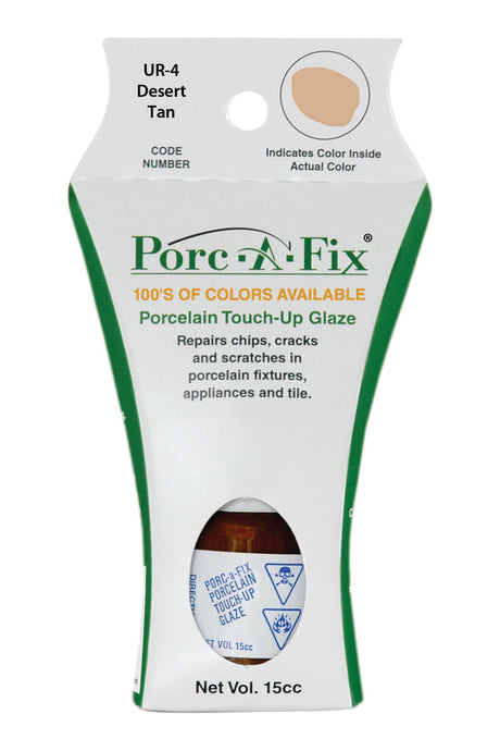 Porc-A-Fix offers a simple, affordable way to repair cracks, scratches and small chips in your porcelain bathroom & kitchen fixtures, appliances and tiles.  It can be used on ceramic, porcelain, cast iron, steel and much more. 