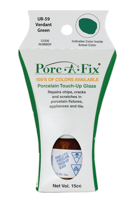 Porc-A-Fix offers a simple, affordable way to repair cracks, scratches and small chips in your porcelain bathroom & kitchen fixtures, appliances and tiles.  It can be used on ceramic, porcelain, cast iron, steel and much more. 