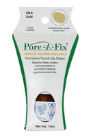 
                Porc-A-Fix offers a simple, affordable way to repair cracks, scratches and small chips in your porcelain bathroom & kitchen fixtures, appliances and tiles.  It can be used on ceramic, porcelain, cast iron, steel and much more. 
              