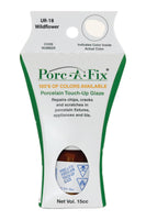 
                Porc-A-Fix offers a simple, affordable way to repair cracks, scratches and small chips in your porcelain bathroom & kitchen fixtures, appliances and tiles.  It can be used on ceramic, porcelain, cast iron, steel and much more. 
              