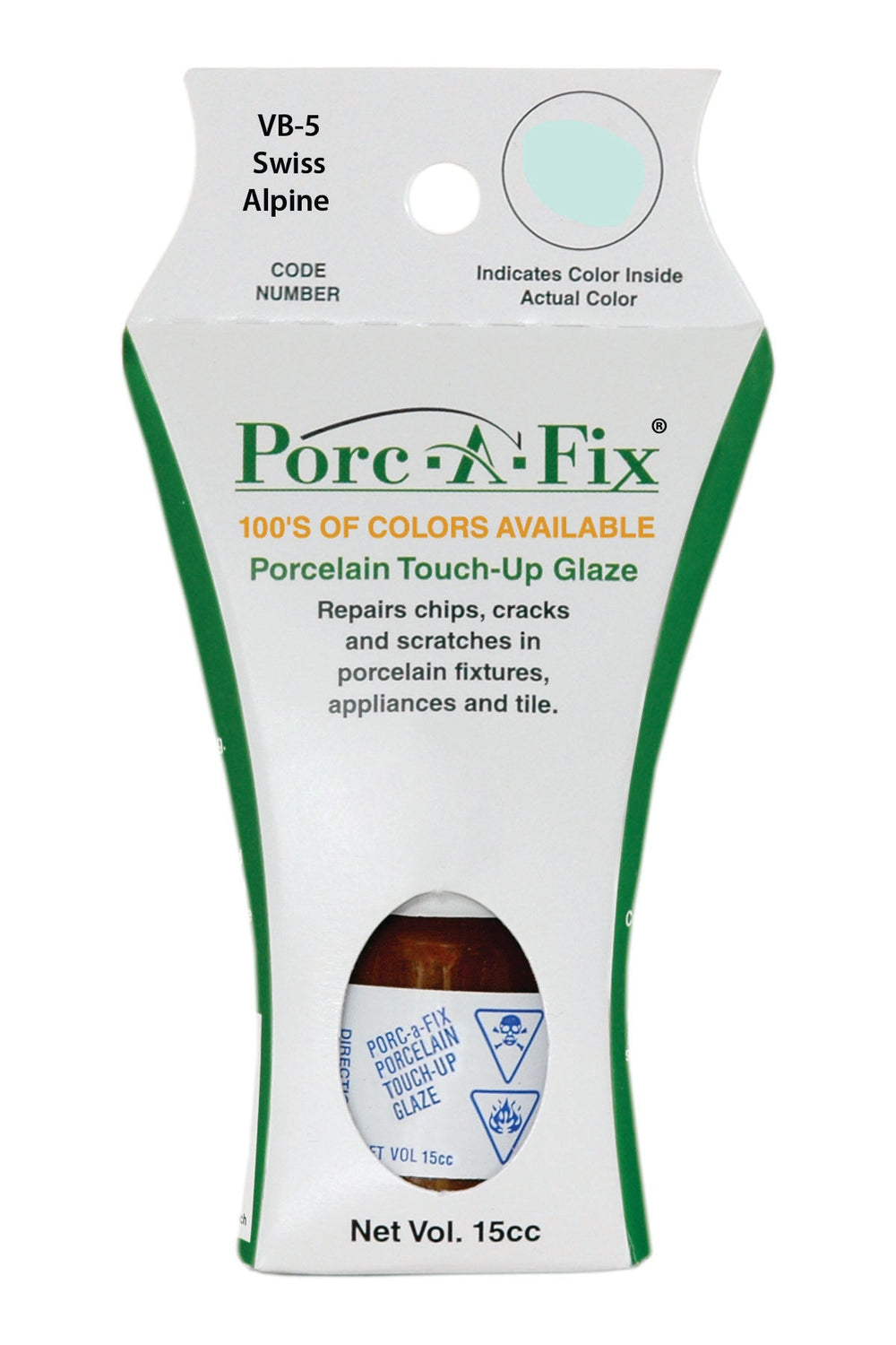 Porc-A-Fix offers a simple, affordable way to repair cracks, scratches and small chips in your porcelain bathroom & kitchen fixtures, appliances and tiles.  It can be used on ceramic, porcelain, cast iron, steel and much more. 