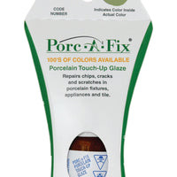 Porc-A-Fix offers a simple, affordable way to repair cracks, scratches and small chips in your porcelain bathroom & kitchen fixtures, appliances and tiles.  It can be used on ceramic, porcelain, cast iron, steel and much more. 