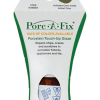 Porc-A-Fix offers a simple, affordable way to repair cracks, scratches and small chips in your porcelain bathroom & kitchen fixtures, appliances and tiles.  It can be used on ceramic, porcelain, cast iron, steel and much more. 