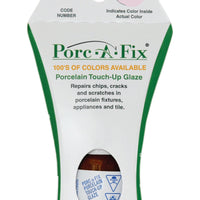 Porc-A-Fix offers a simple, affordable way to repair cracks, scratches and small chips in your porcelain bathroom & kitchen fixtures, appliances and tiles.  It can be used on ceramic, porcelain, cast iron, steel and much more. 