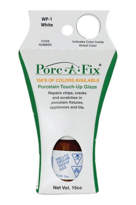Porc-A-Fix offers a simple, affordable way to repair cracks, scratches and small chips in your porcelain bathroom & kitchen fixtures, appliances and tiles.  It can be used on ceramic, porcelain, cast iron, steel and much more. 