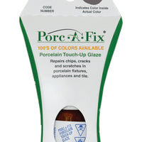 Porc-A-Fix offers a simple, affordable way to repair cracks, scratches and small chips in your porcelain bathroom & kitchen fixtures, appliances and tiles.  It can be used on ceramic, porcelain, cast iron, steel and much more. 