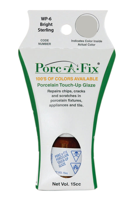 Porc-A-Fix offers a simple, affordable way to repair cracks, scratches and small chips in your porcelain bathroom & kitchen fixtures, appliances and tiles.  It can be used on ceramic, porcelain, cast iron, steel and much more. 