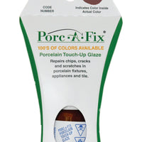 Porc-A-Fix offers a simple, affordable way to repair cracks, scratches and small chips in your porcelain bathroom & kitchen fixtures, appliances and tiles.  It can be used on ceramic, porcelain, cast iron, steel and much more. 