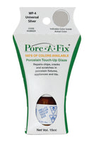 
                Porc-A-Fix offers a simple, affordable way to repair cracks, scratches and small chips in your porcelain bathroom & kitchen fixtures, appliances and tiles.  It can be used on ceramic, porcelain, cast iron, steel and much more. 
              