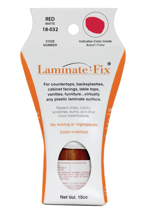 Laminate-Fix® fills and repairs nicks, chips, scratches, burns, small cracks and other minor imperfections on laminate surfaces.