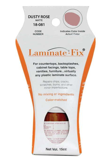 Laminate-Fix® fills and repairs nicks, chips, scratches, burns, small cracks and other minor imperfections on laminate surfaces.