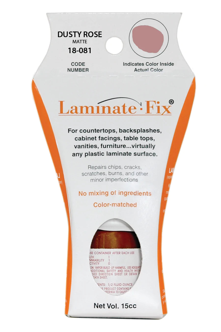 Laminate-Fix® fills and repairs nicks, chips, scratches, burns, small cracks and other minor imperfections on laminate surfaces.