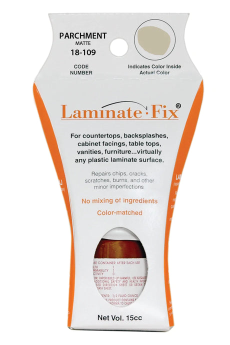 Laminate-Fix® fills and repairs nicks, chips, scratches, burns, small cracks and other minor imperfections on laminate surfaces.
