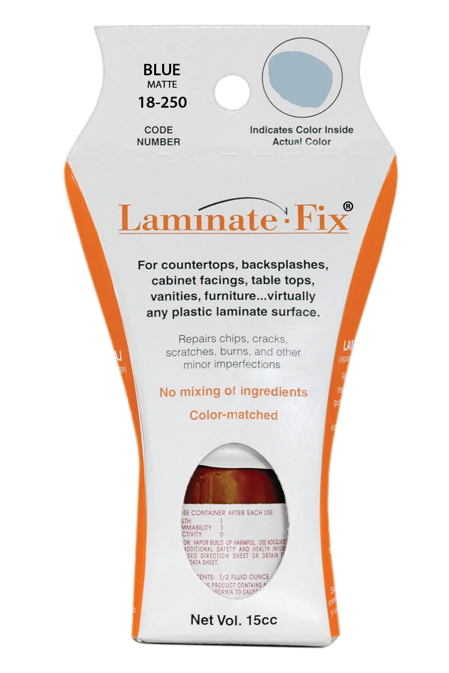 Laminate-Fix® fills and repairs nicks, chips, scratches, burns, small cracks and other minor imperfections on laminate surfaces.