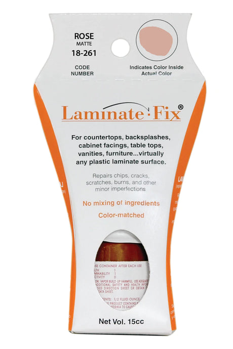 Laminate-Fix® fills and repairs nicks, chips, scratches, burns, small cracks and other minor imperfections on laminate surfaces.