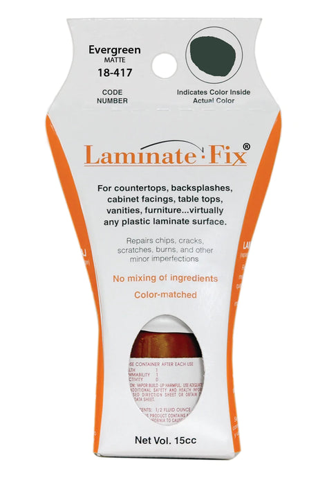 Laminate-Fix® fills and repairs nicks, chips, scratches, burns, small cracks and other minor imperfections on laminate surfaces.