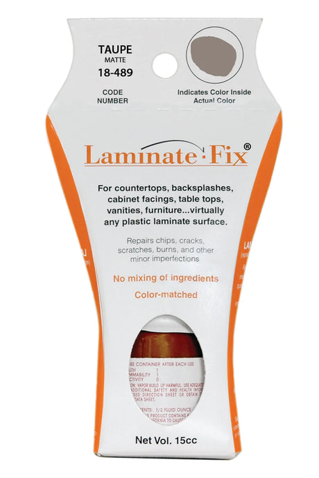 Laminate-Fix® fills and repairs nicks, chips, scratches, burns, small cracks and other minor imperfections on laminate surfaces.